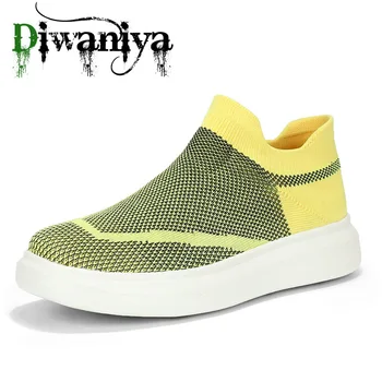 Diwaniya Oameni de Mers pe jos de Tenis Pantofi Marimea 46 Super Lumina în aer liber Alunecare pe Adidași Confortabil Respirabil Zapatos De Hombre Fierbinte de Vânzare