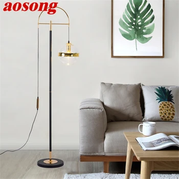 AOSONG Nordic Lampa de Podea Familie sufragerie Dormitor Lângă Canapea cu LED-uri Moderne Creativitatea Decorative în Picioare Ușoare