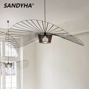 SANDYHA Moderne Nordic Stil Industrial Lampa LED Home Design Plafon Lumini Pandantiv pentru Living Sala de Mese Suspendate Corpuri de Decor