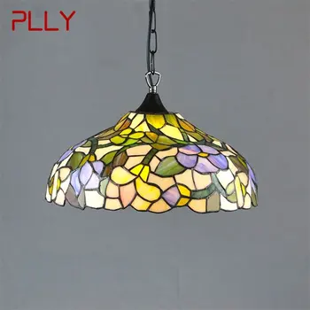 PLLY Tiffany Pandantiv Lumina Contemporane LED-uri Creative, pline de culoare Lampă de Iluminat Pentru Casa Sufragerie