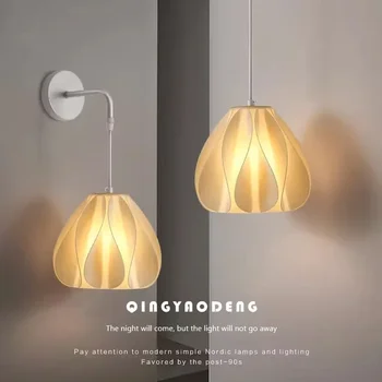 Creativ Art Lampă de Perete 3D Imprimate Flori în Formă de Lampă Modernă Stil Simplu, Sufragerie, Dormitor, Noptiere, Corpuri de iluminat Suspendate