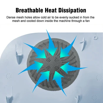 2/4BUC Ventilator Filtru de Praf Respirabil de Ventilație Inlocuire Ventilator Filtru de Praf cu o Perie de Curățare pentru Consola PlayStation Joc