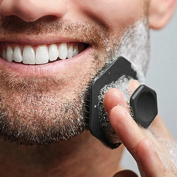 Oamenii Facial De Curatare Epurator De Silicon In Miniatura Fața Profundă Bărbierit Curat Masaj Scrub Perie De Frumusete Duș Îngrijire A Pielii Instrument