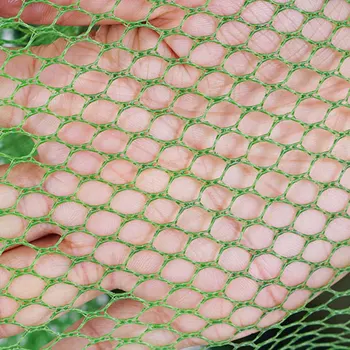 Pliabil Plase de Pescuit Rundă de Pește Creveți Cușca Pliant de Pescuit Net de Aterizare Cordon de Pește Sac (Cauciucat Plasă 150x33cm)