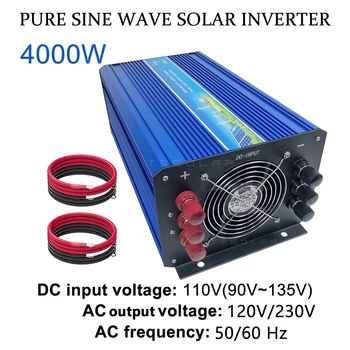 4000W 110VDC Val de Putere 8000W Pure Sine Wave Off Grid Inverter Cu monofazat pentru Energie Solară Sau Eoliană Sistem