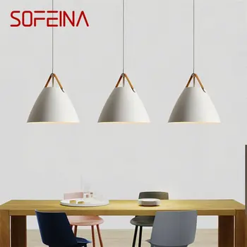 SOFEINA Nordic Simplu Pandantiv Lumina Contemporane Lămpi cu LED-uri Corpuri de iluminat Pentru Acasă Decorative Sala de Mese
