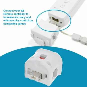 De Înaltă Precizie Senzor Wireless Mini Controler Wiimote-Ul De Precizie A Spori Mâner De Accelerație Pentru Consola Wii Remote White