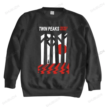 cald adolescent tricou barbati toamna o-neck maneca lunga hoody Noul Twin Peaks picătură de transport maritim unisex vintage stil casual hoodie