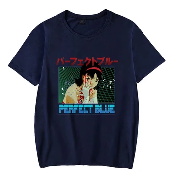 Perfect Albastru Mima Kirigoe Vintage anii ' 90 T-Shirt pentru Bărbați și Femei Maneca Scurta Femei Amuzant Tricou Unisex Harajuku Topuri