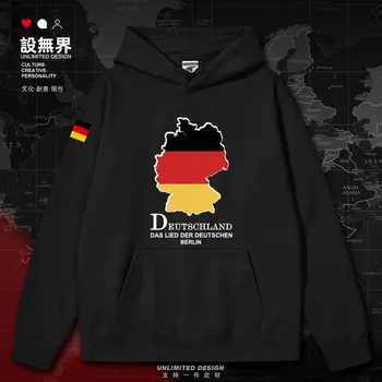 Germania Hartă Națională mens hoodies de moda pentru bărbați alb crewneck tricou haine trening bărbați Haina de toamna iarna haine
