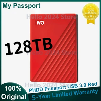Western Original Pașaportul Meu HDD Red 128TB 4TB 8TB WO Hard Disk Extern Portabil cu Soft de Backup și de Protecție cu Parolă