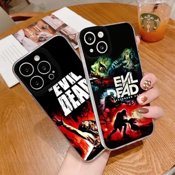Evil Dead Film de Groază Telefon Caz PENTRU IPhone 14 13 12 11 Pro Plus X 13 Pro MAX XR XS MINI Transparent Acoperă