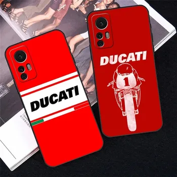 Motocicleta Ducati Logo Telefon Caz Pentru Xiaomi 11T 13 11 10 12 12X 10T 10TPro 10S 10Pro Pro Lite Ulltra MIX4 CIVI Funda Capacul din Spate