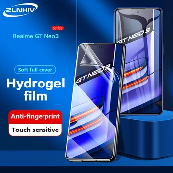 ZLNHIV acoperi Hidrogel film Pentru Realme GT2 pro C55 ecran protector Pentru Realme 11 10 9 pro Neo plus GT 5 SE 3 3T film protector