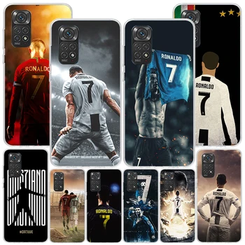 Fotbal Superstar R-Ronaldo CR7 Telefon Caz Pentru Xiaomi Redmi Nota 12 12 11 11 10 11T 11E Pro Plus 10 9 9 9M 8 8T 7 5 Coque S