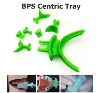 5Set/35Pcs Dentare BPS Centrice Tava Edentate Impresia Muscatura de Înregistrare Tavi Kit Ocluzale Articulator Facebow Implantologie