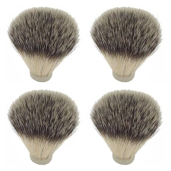 4 Buc Păr De Bursuc Nylon Perie De Ras Nod Pentru Barbati Salon De Îndepărtare A Părului De Tăiere Praf Bărbați Facial Barba Curățarea Aparatului
