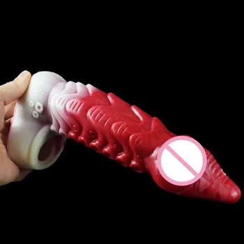 Silicon Mare Vibratoare Penis Sleeve Masculin Penis Extender Si Extindere Intarziere Ejaculare Masturbator Jucarii Sexuale Pentru Bărbații Adulți