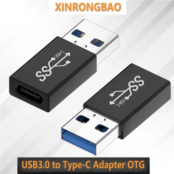 USB3.0 pentru Tip-C Adaptor OTG Converter Thunderbolt 3 Tip C Adaptor OTG Cablu Pentru Calculator, smartphone de TIP C de sex feminin la masculin USB