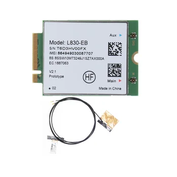 L830-EB 4G WiFi Card+Antena Modulului pentru Thinkpad X280 T480 T580 P52S L480 L580 T490 T590 P53S T490S X390 L490 L590