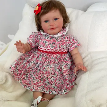 60cm Mare Real Bebe Renăscut Bonecas Zoe Fata de Copilul Silicon Baby Doll Realiste Copii Cadou Casă de Joacă Jucării