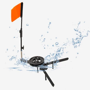 Tijă De Pescuit Sfat Cu Steagul Marker Stâlp Indicator Tijă De Pescuit Sfat Cu Steagul Marker Stâlp Indicator Tijă De Pescuit Vârful În Sus