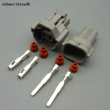 worldgolden 2 Pin 2.0 mm Auto conector Impermeabil Plug Masina de Combustibil Injector conectori pentru Toyota, Honda, Nissan 6189-0039