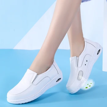 Pantofi pentru femei 2021 pantofi Confortabili Mama pantofi alb pană plat confortabil jos perna moale anti-alunecare