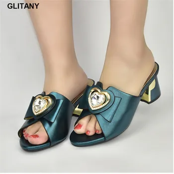 Nou stil Italian petrecere tocuri inalte decorate cu mare stras femei pantofi sexy si damele de tocuri inalte, sandale pantofi de proiectare