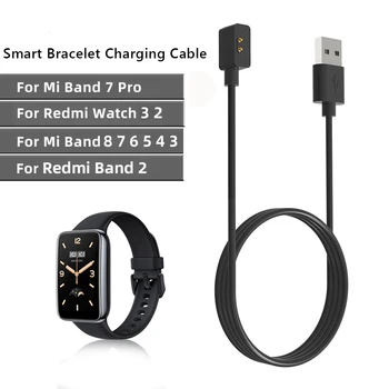 USB Încărcător Cablu pentru Xiaomi Mi Band 8 7 6 5 4 7 Pro Brățară Inteligent Adaptor de Încărcare Cablul de Sârmă Încărcător pentru Redmi Ceas Trupa 3 2