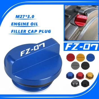 M27*3.0 PENTRU YAMAHA FZ-07/FZ-07 ABS 2015-2016-2017 FZ07 FZ 07 abs fz07 Motociclete CNC Accesorii de Motor de pe Capacul de Umplere Ulei Plug