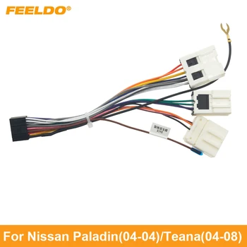 FEELDO Masina 16pin Cablu de Alimentare de Cablaj Adaptor Pentru Nissan Paladin(04-04)/Teana(04-08) Instalare Unitate Cap