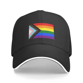 Personalizat LGBT Progresul Pavilion de Baseball Capac de Protectie solara Femei Bărbați Reglabil Gay Pride Tata Pălărie de Primăvară