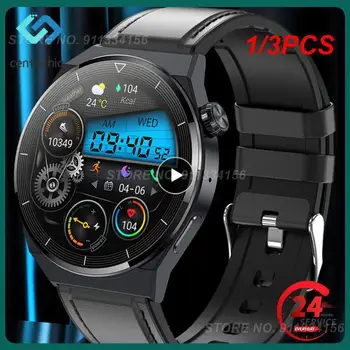 1/3PCS Ceas Nou GT3 Ceas Inteligent Bărbați NFC, rezistent la apa Sport Fitness Tracker Apel Smartwatch Om Pentru Android