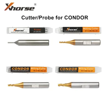 Xhorse Condor freze Sonda 1.0 mm, 1.5 mm 2.0 mm 2.5 mm Pentru XC MINI Plus XC-007 Delfin XP-005 XP-007-Cheie Masina de debitat
