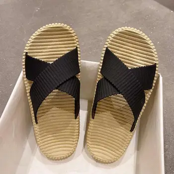 Nou Stil De Papuci Pentru Femei În Timpul Verii Flip Flops Populare Sandale Drăguț 2022 Plaja Pantofi De Interior Ytmtloy Zapatillas Mujer Casa
