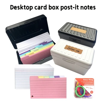 150/200 Foi File Index Card, Colorate 3x5Inch Cartonașe Separator Card Condus Notecard cu Tab pentru a Lua Pentru a Face Lista