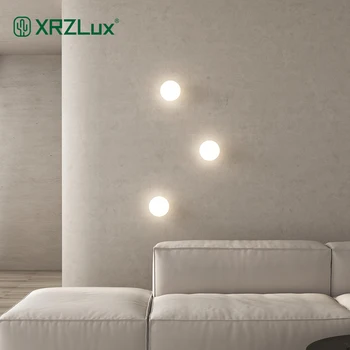 XRZLux Nordic Bubble Ball Lampă de Perete Camera de zi Dormitor Culoar Lampă de Perete 15 cm Rotund de Sticlă Lampă de Plafon Decor de Perete LED Lumina