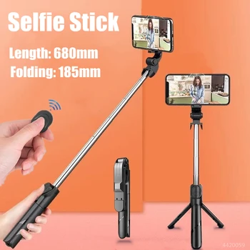 NOU Pentru Roreta Wireless Bluetooth Selfie Stick Trepied Pliabil Monopied Pentru Selfie-Uri de Stand Live de difuzare en-Gros