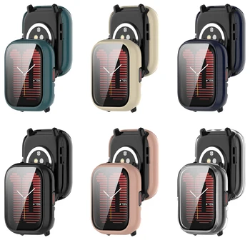 Greu Marginea Shell Pahar Ecran Protector De Film Smartwatch Cadru Caz Pentru Amazfit Active Ceas Inteligent Capac De Protecție Accesorii