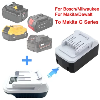 Pentru Makita/Dewalt/Bosch/Milwaukee 18V 20V Baterie Converti la Makita seria G baterie Convertor Adaptor BL1811G BL1813G BL1815G