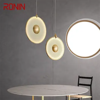 RONIN Nordice Lumina Pandantiv Rotund Moderne Lampă cu LED-uri de Design Creativ Decor Pentru Living Dining Dormitor