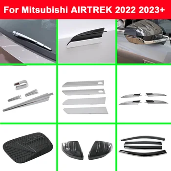 Pentru Mitsubishi AIRTREK 2022 2023 2024+ ABS Masina Oglinda Retrovizoare Acoperă Brațul Ștergătorului de lunetă Mânerul Ușii Castron Cadru Ornamente Parasolar Rezervor