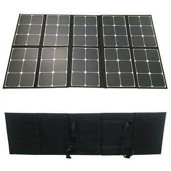 Solar pliabil Pătură 18V 200W Pliere panouri Solare sunpower celule 200W Incarcator Geanta