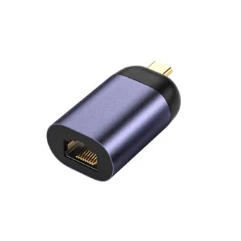 10/100Mbps de Tip C pentru RJ45 placa de Retea Conector USB-C to RJ45 Lan Ethernet Adaptor de Rețea Cablu Pentru MacBook Pro Pentru Windows