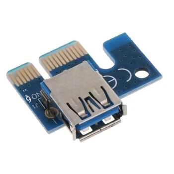 USB 3.0 PCI-E Card de Mici, USB, PCI-E 1X la 16X Grafică Cablu de Extensie Card PCIE Linie de Extensie Mini Carte de Bord Pentru BTC Mining