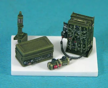 1:35 Scară turnat Rasina Model de Kit de Asamblare Pentru Echipamente de Comunicații Radio (nu Gravură) Nevopsite