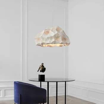 2022 Noi Nordic Designer Restaurant Candelabru Personalizate Lampa Imitație de Piatră Micro Ciment stil Japonez Manual Pedant Lampa