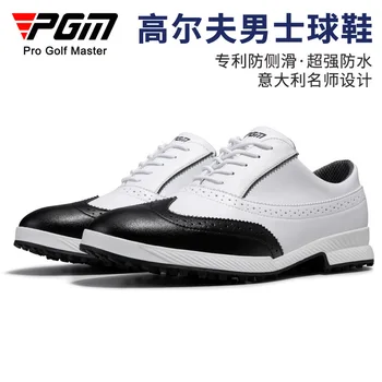 PGM Bărbați Golf Pantofi Casual Sport Adidasi Șireturile Microfibra Impermeabil Anti-Alunecare XZ256 en-Gros