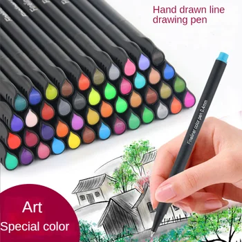 Colorate Fine Liner Pen Set Jurnalul Pena 0,4 Mm Microni Fineliners Menggambar Sketsa Spidol Tiralineas Seni Spidol Brashpen